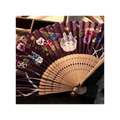 Accessories*Maison Ghibli Fireflies And Day Fan - My Neighbor Totoro