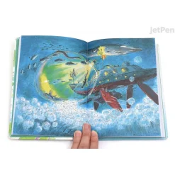 Notebooks And Notepads*Maison Ghibli Flexi Journal Ponyo & Sosuke - Ponyo on the Cliff