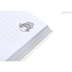 Notebooks And Notepads*Maison Ghibli Flexi Journal Ponyo & Sosuke - Ponyo on the Cliff