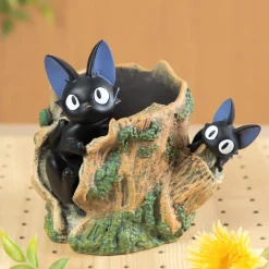Décoration*Maison Ghibli Flower Pot Jiji Hide and Seek - Kiki's Delivery Service