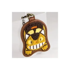 Keychains*Maison Ghibli FLUFFY SERIES KEY RING CAT BUS - MY NEIGHBOR TOTORO