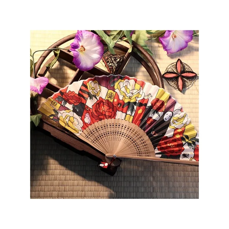 Accessories*Maison Ghibli Folding Fan Unabara Flowers - Spirited Away