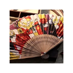 Accessories*Maison Ghibli Folding Fan Unabara Flowers - Spirited Away