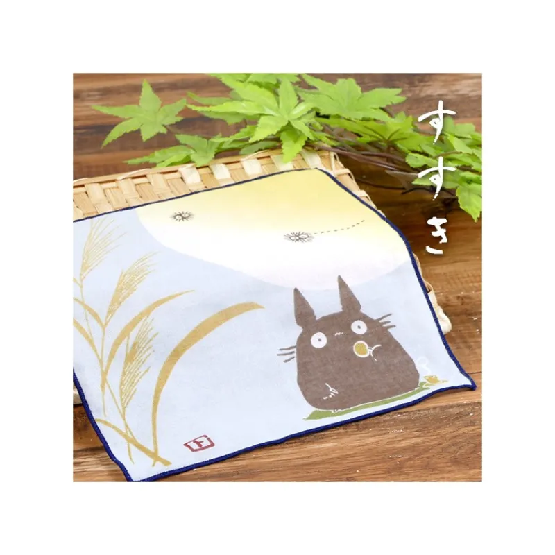 Outfits*Maison Ghibli Gauze Handkerchief Feathered Rreed - My Neighbour Totoro