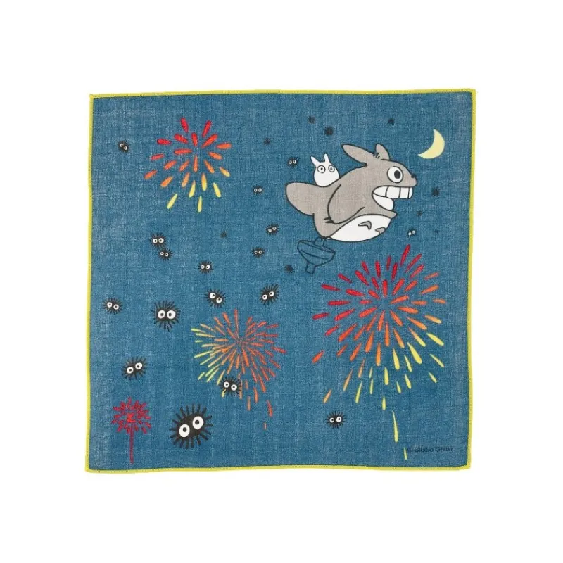 Outfits*Maison Ghibli GAUZE HANDKERCHIEF FIREWORK - MY NEIGHBOUR TOTORO