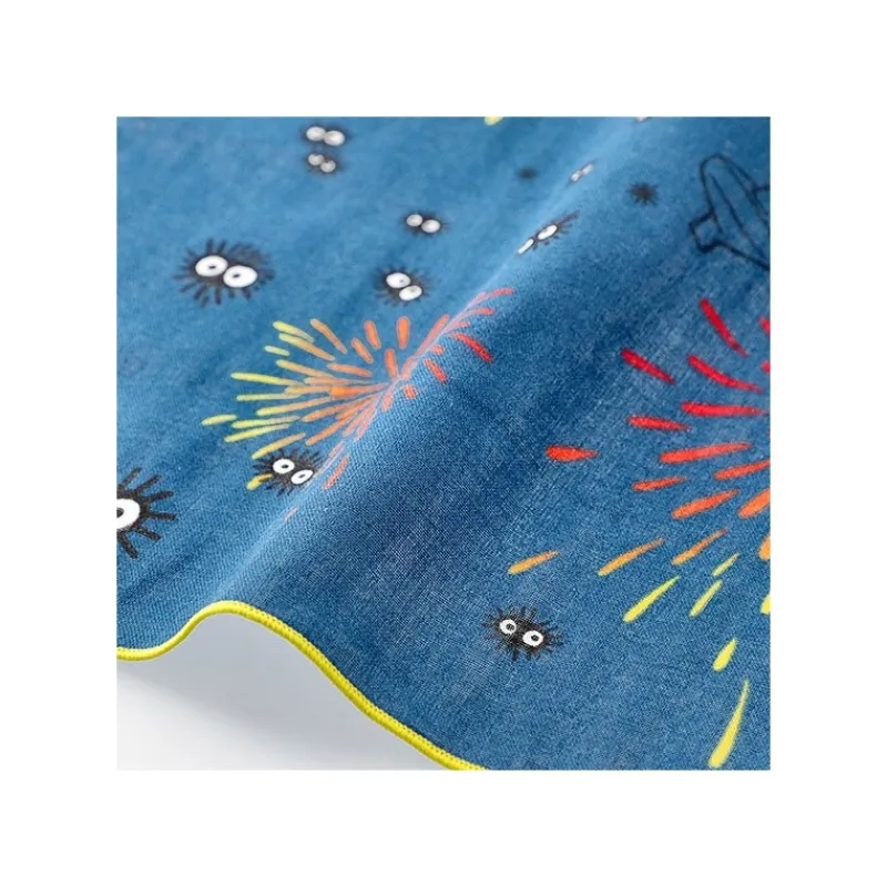 Outfits*Maison Ghibli GAUZE HANDKERCHIEF FIREWORK - MY NEIGHBOUR TOTORO