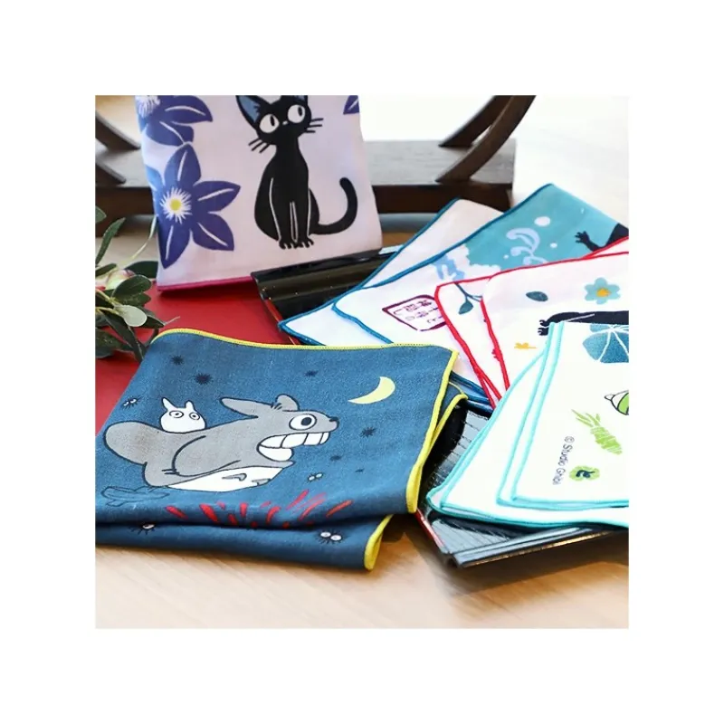 Outfits*Maison Ghibli GAUZE HANDKERCHIEF FIREWORK - MY NEIGHBOUR TOTORO