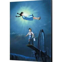 Wall Decoration*Maison Ghibli Ghibli - Castle in the Sky - 35x50cm wood panel