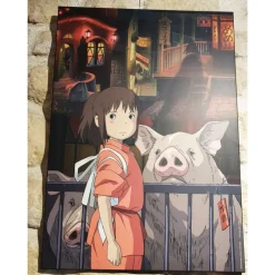 Wall Decoration*Maison Ghibli Ghibli - Spirited Away - 35x50cm Wood Panel