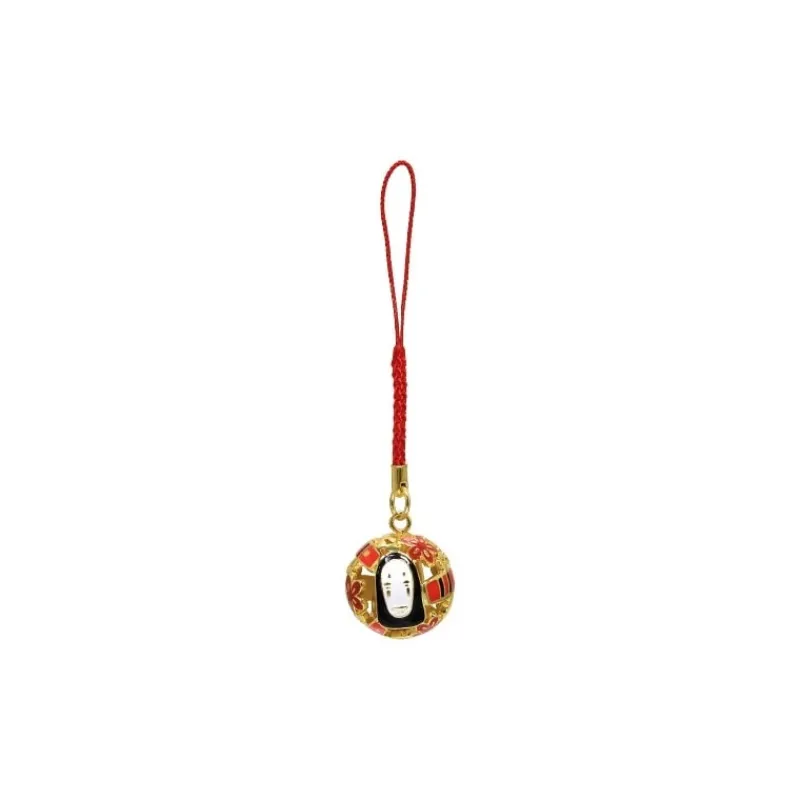 Straps*Maison Ghibli Golden Ring Bell Strap No Face - Spirited Away