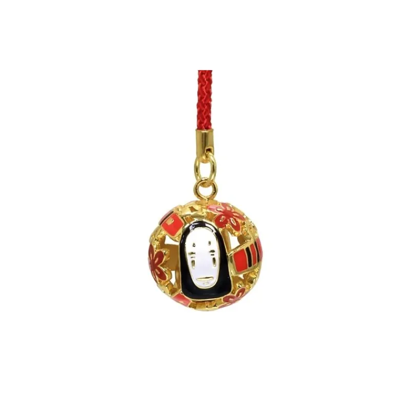 Straps*Maison Ghibli Golden Ring Bell Strap No Face - Spirited Away