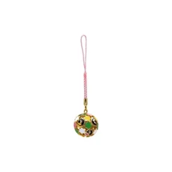 Straps*Maison Ghibli Golden Ring Bell With Strap Soot Sprites and Candy - Spirited Away