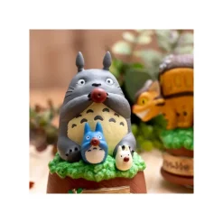 Music Boxes*Maison Ghibli Great Musical Statue Totoro blows the ocarina - My Neighbor Tororo