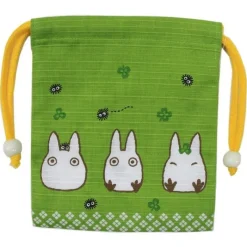 Bags*Maison Ghibli Green Cloth Bag Small Totoro - My Neighbor Totoro