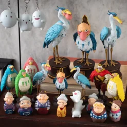 Figurines*Maison Ghibli Green Parakeet Figurine - The Boy and the Heron
