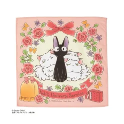 Outfits*Maison Ghibli Handkerchief Cat family 43 x 43 cm - Kiki's Delivery Service