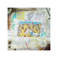 Outfits*Maison Ghibli Handkerchief Souvenir photo 53x53cm - Porco Rosso