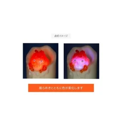 Statues*Maison Ghibli Illuminated Calcifer & candle Statue - Howl’s Moving Castle