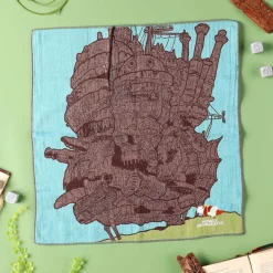 Outfits*Maison Ghibli Imabari Handkerchief Hauru’s Castle 40x40 cm - Howl's MovingCastle