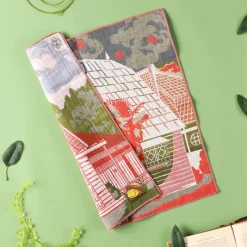 Outfits*Maison Ghibli Imabari Handkerchief Satsuki & Mei’s house 40x40 cm - My Neighbor Tot