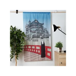 Wall Decoration*Maison Ghibli Japanese Curtain Aburaya & No Face - Spirited Away
