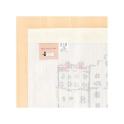Wall Decoration*Maison Ghibli Japanese Curtain Jiji and his kids - Kiki's Delivery Service