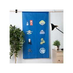 Wall Decoration*Maison Ghibli Japanese Curtain Kichijo Blue - Spirited Away