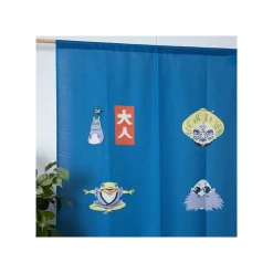Wall Decoration*Maison Ghibli Japanese Curtain Kichijo Blue - Spirited Away