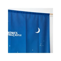 Wall Decoration*Maison Ghibli Japanese Curtain Moonlit Night - Howl's Moving Castle