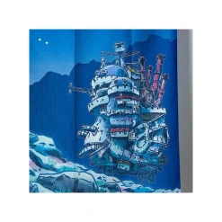 Wall Decoration*Maison Ghibli Japanese Curtain Moonlit Night - Howl's Moving Castle