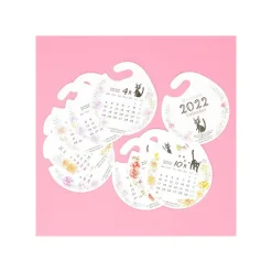 Statues*Maison Ghibli Jiji and rose calendar statue - Kiki's Delivery Service