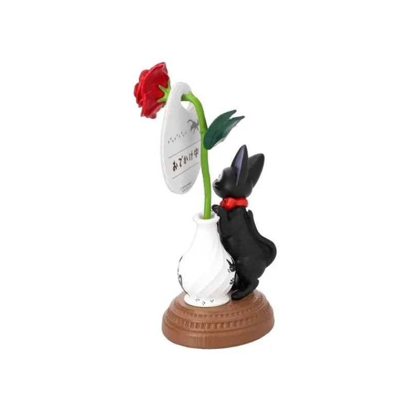 Statues*Maison Ghibli Jiji and rose calendar statue - Kiki's Delivery Service