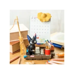 Décoration*Maison Ghibli Jiji Easel Diorama & calendar - Kiki’s Delivery Service