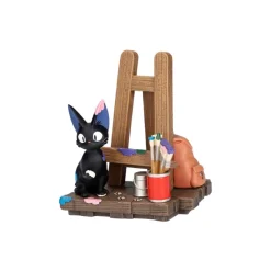Décoration*Maison Ghibli Jiji Easel Diorama & calendar - Kiki’s Delivery Service