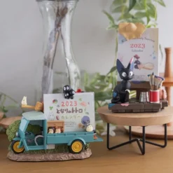 Décoration*Maison Ghibli Jiji Easel Diorama & calendar - Kiki’s Delivery Service