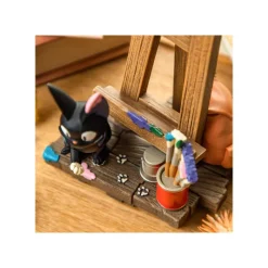 Décoration*Maison Ghibli Jiji Easel Diorama & calendar - Kiki’s Delivery Service