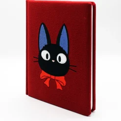 Notebooks And Notepads*Maison Ghibli Jiji Plush Journal - Kiki's Delivery Service