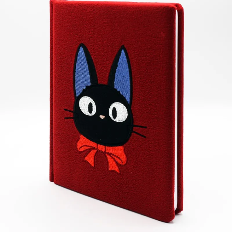 Notebooks And Notepads*Maison Ghibli Jiji Plush Journal - Kiki's Delivery Service