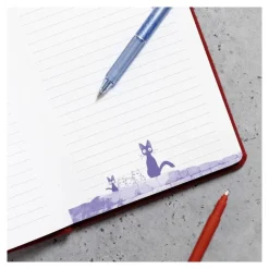 Notebooks And Notepads*Maison Ghibli Jiji Plush Journal - Kiki's Delivery Service