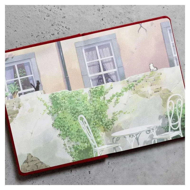 Notebooks And Notepads*Maison Ghibli Jiji Plush Journal - Kiki's Delivery Service
