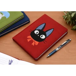 Notebooks And Notepads*Maison Ghibli Jiji Plush Journal - Kiki's Delivery Service