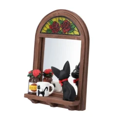 Décoration*Maison Ghibli Jiji Stand Mirror - Kiki's Delivery Service