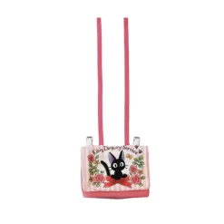 Accessories*Maison Ghibli Jiji with ribbons Pochette 11 x 14,5 x 3 cm - Kiki's Delivery Service