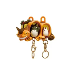 Keychains*Maison Ghibli KEY HOLDER CAT BUS ET TOTORO - MY NEIGHBOR TOTORO