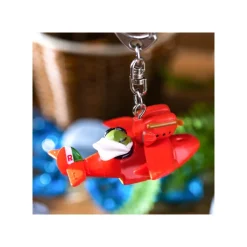 Keychains*Maison Ghibli Keychain Porco Rosso and Savoia - Porco Rosso