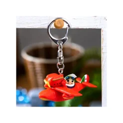 Keychains*Maison Ghibli Keychain Porco Rosso and Savoia - Porco Rosso