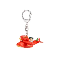 Keychains*Maison Ghibli Keychain Porco Rosso and Savoia - Porco Rosso
