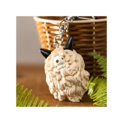 Keychains*Maison Ghibli Keychain San’s Mask and Kodama - Princess Mononoke