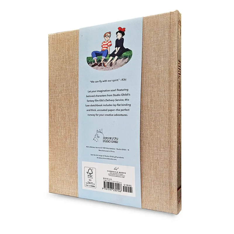 Notebooks And Notepads*Maison Ghibli Kiki Cloth Sketchbook - Kiki’s Delivery Service
