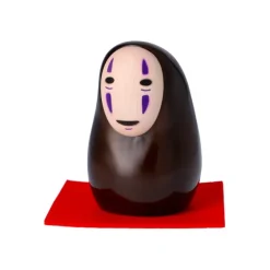 Statues*Maison Ghibli Laquered Wood No Face Statue - Spirited Away
